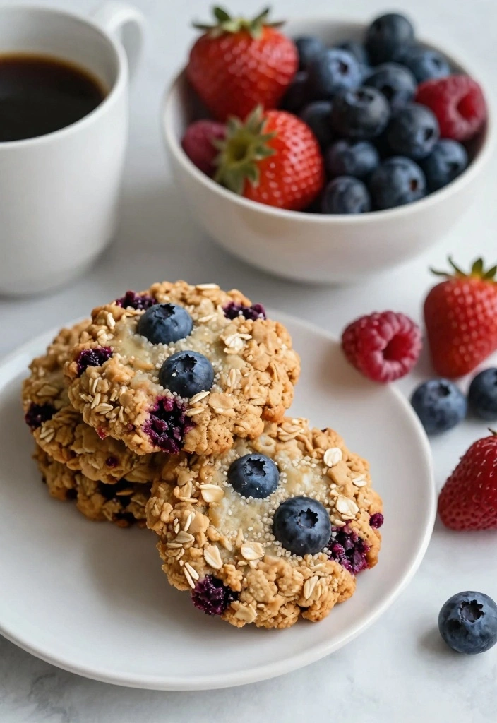 10 Trader Joe’s Baking Recipes for Simple Creative Store Finds - 7. Berry Oatmeal Breakfast Cookies