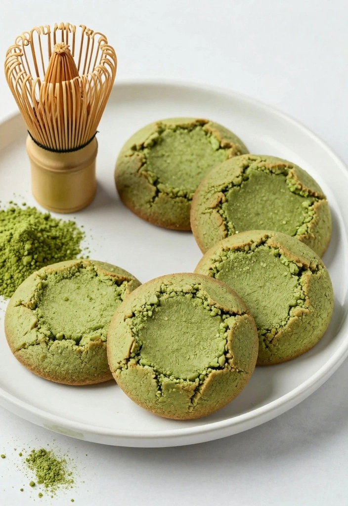 10 Trader Joe’s Baking Recipes for Simple Creative Store Finds - 8. Matcha Green Tea Cookies