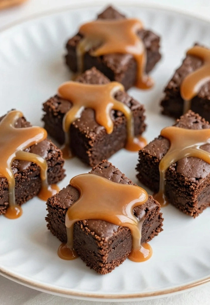 10 Trader Joe’s Baking Recipes for Simple Creative Store Finds - 9. Salted Caramel Brownie Bites
