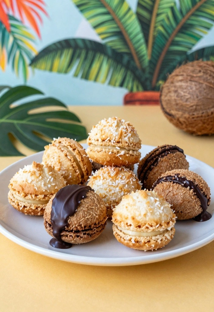 10 Truvia Baking Recipes for Light Sweet Sugar Free Desserts - 7. Truvia Coconut Macaroons for a Sweet Crunch