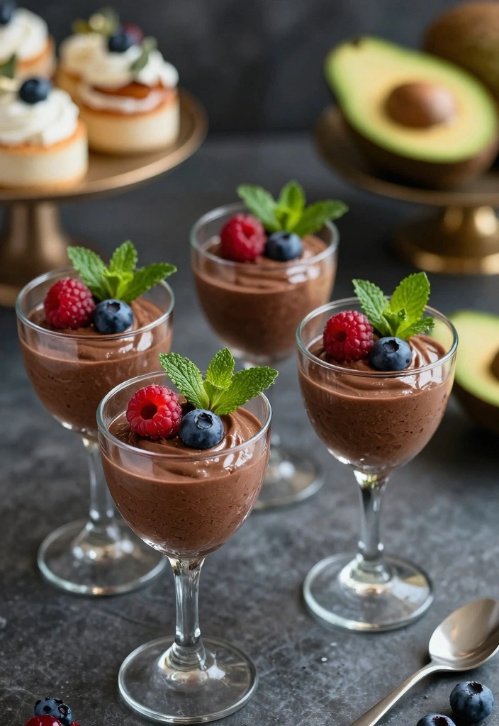 10 Truvia Baking Recipes for Light Sweet Sugar Free Desserts - 8. Truvia Chocolate Avocado Mousse