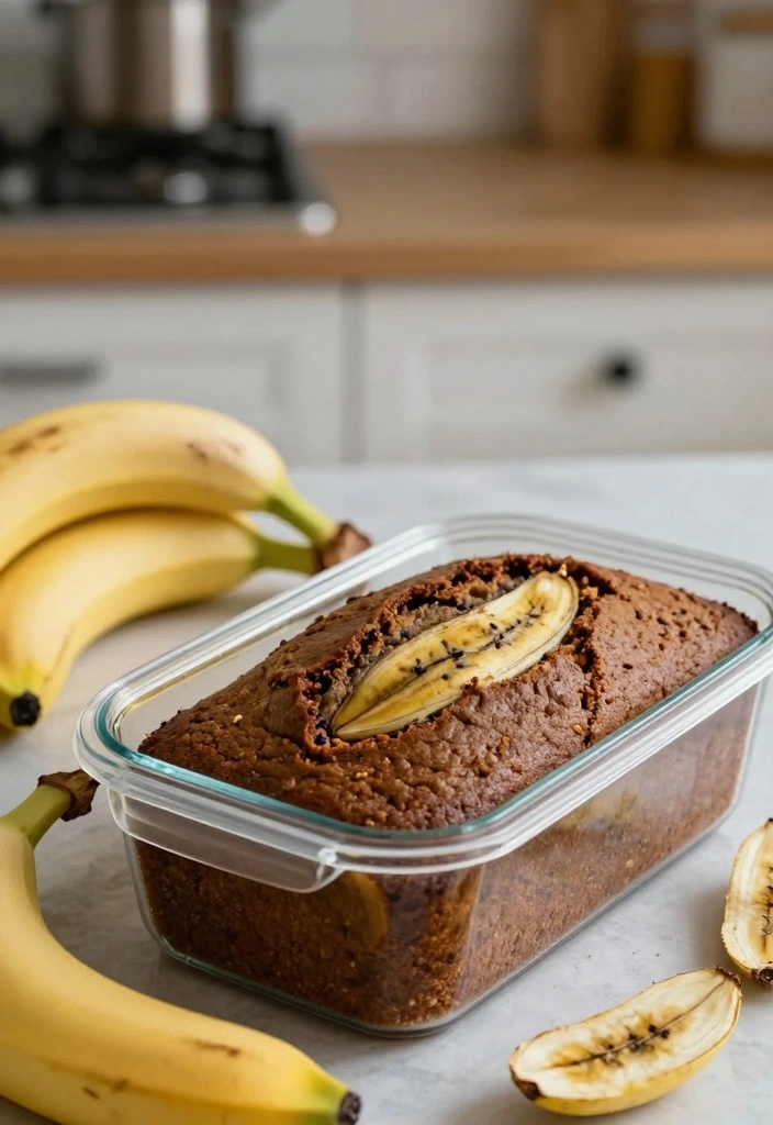 10 Tupperware Baking Recipes for Easy Mix Store and Serve Treats - 3. Banana Bread in a Tupperware