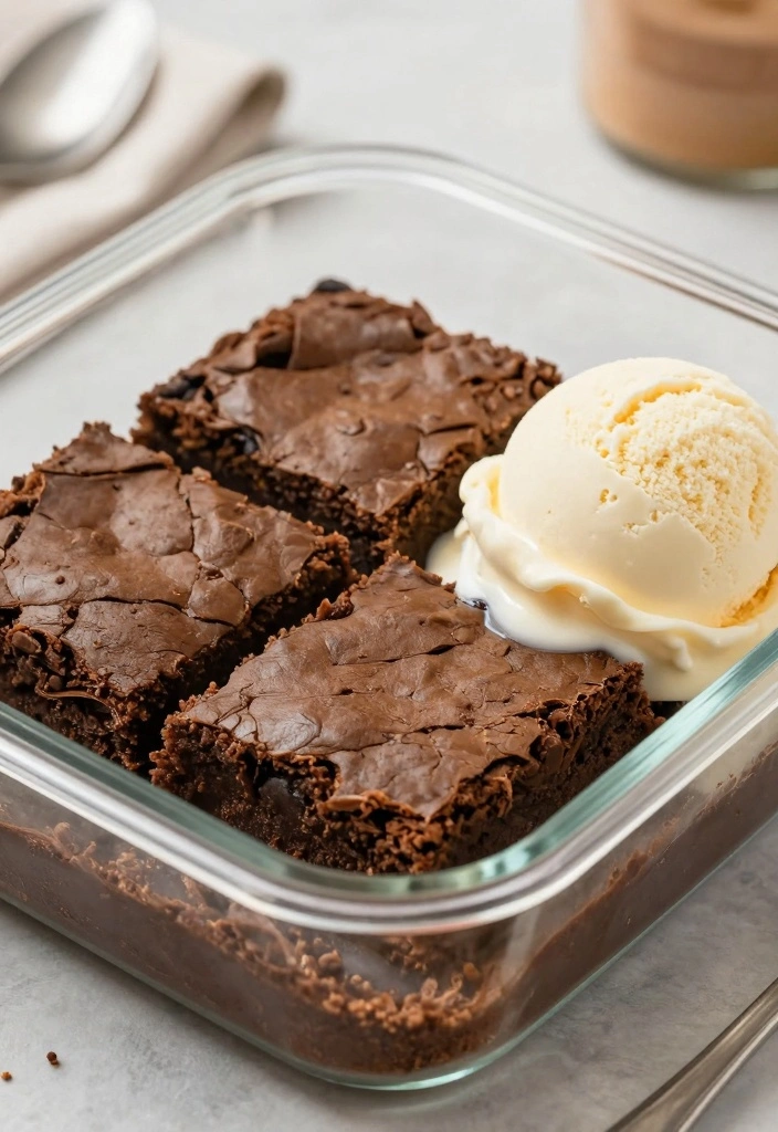 10 Tupperware Baking Recipes for Easy Mix Store and Serve Treats - 5. Easy Brownies