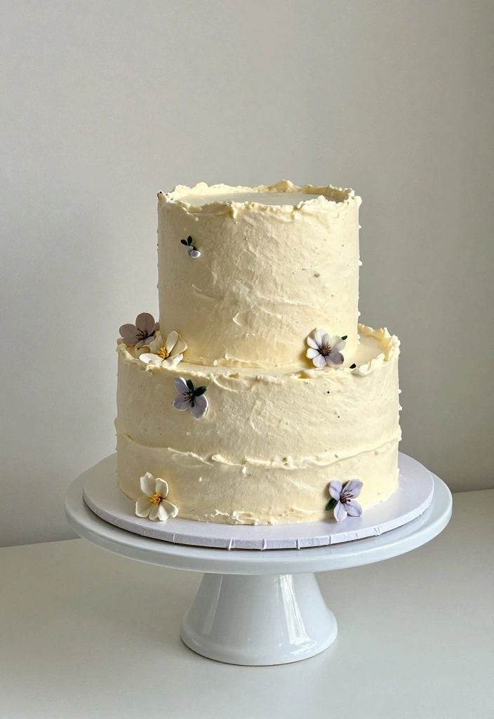 10 Two Layer Cake Recipes for Simple Beautiful Celebration Bakes - 1. Classic Vanilla Buttercream Cake