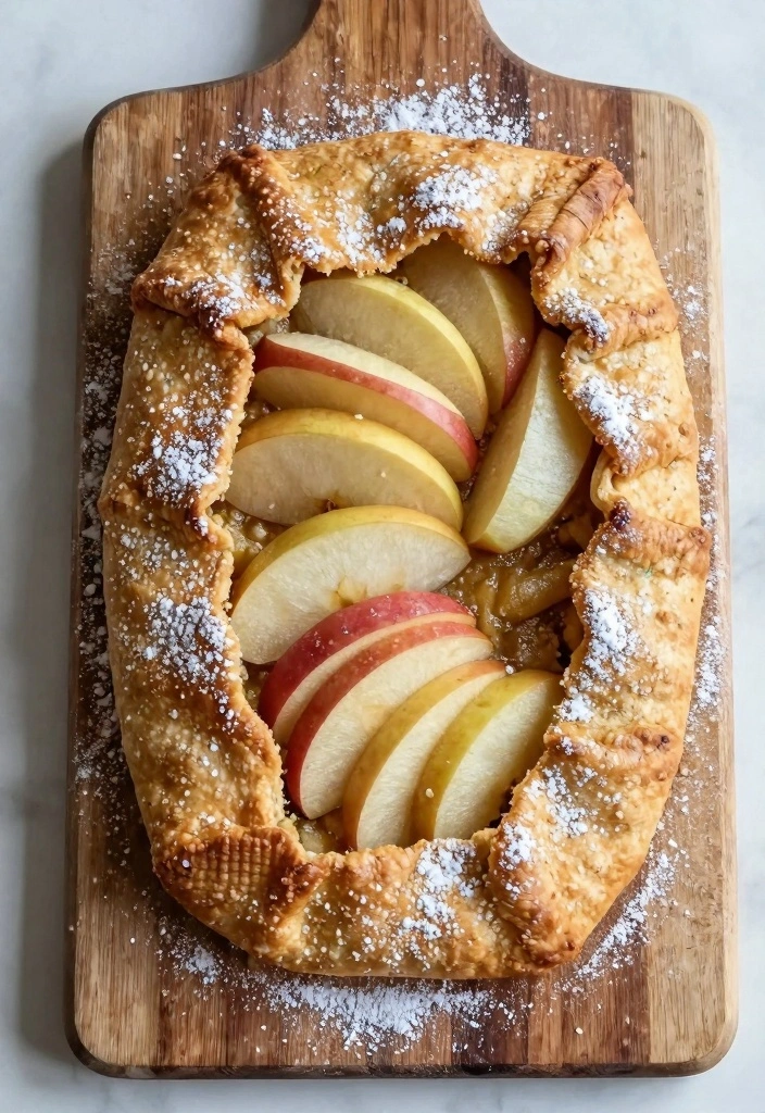 10 Unpeeled Apple Recipes for Easy Natural Rustic Dishes - 2. Unpeeled Apple Galette