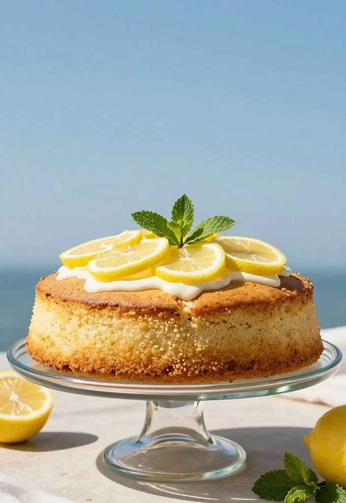 10 Vanilla Cake Recipes for Light Fluffy Classic Sweetness - 3. Lemon Vanilla Cake