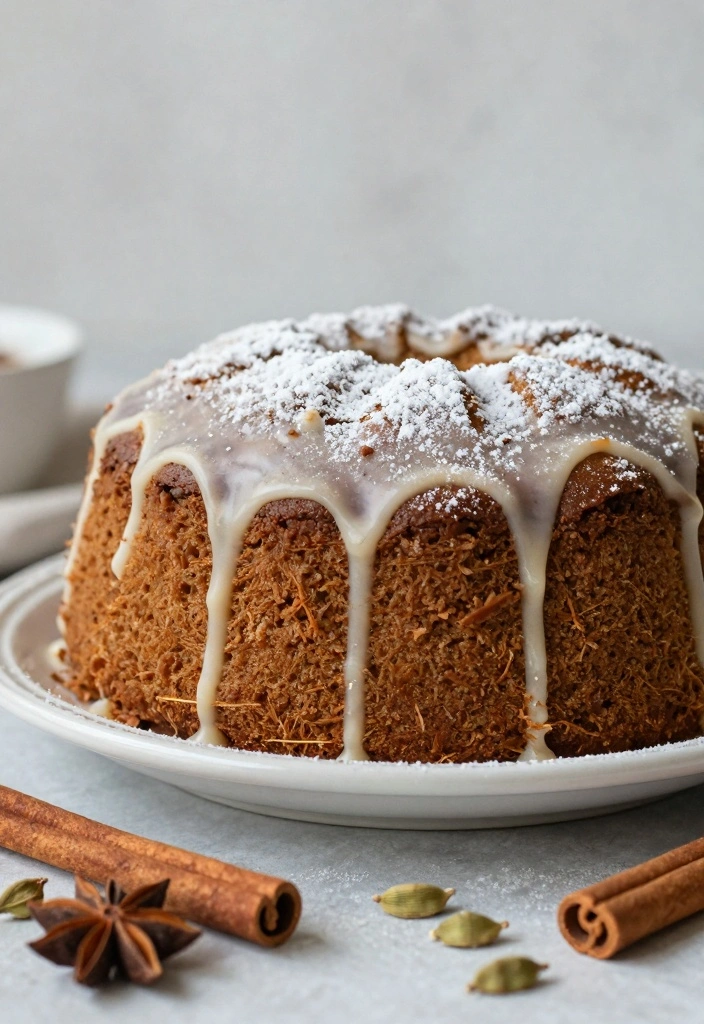 10 Vanilla Cake Recipes for Light Fluffy Classic Sweetness - 4. Vanilla Chai Spice Cake