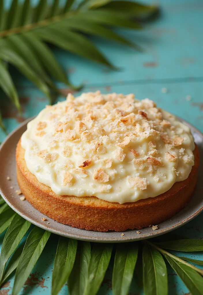 10 Vanilla Cake Recipes for Light Fluffy Classic Sweetness - 5. Vanilla Coconut Cake