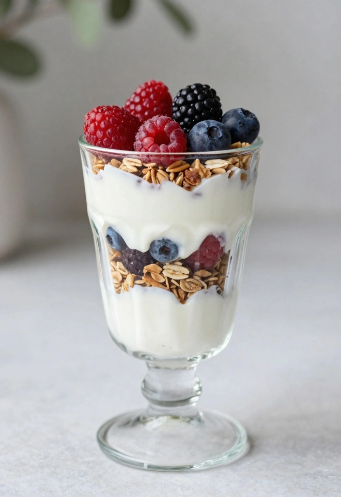 10 Vanilla Dessert Recipes for Light Sweet Classic Flavor - 2. Healthy Vanilla Yogurt Parfait
