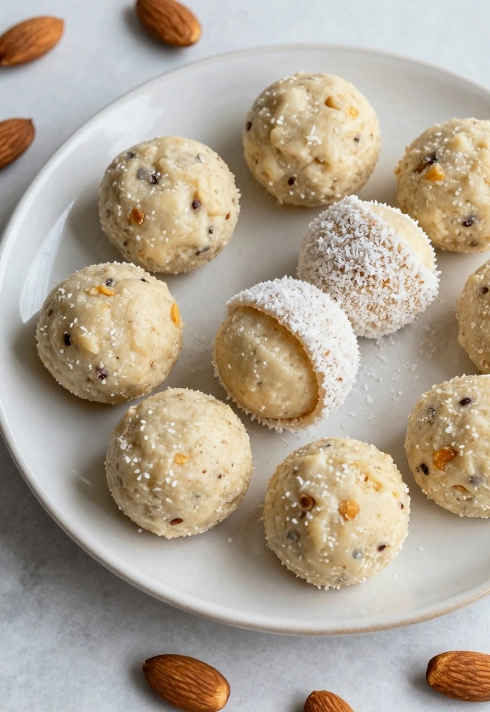 10 Vanilla Dessert Recipes for Light Sweet Classic Flavor - 5. Vanilla Coconut Energy Bites