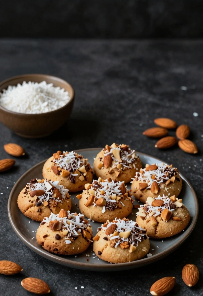10 Vegetarian Cookie Recipes for Simple Egg Free Sweetness - 4. Almond Joy Cookies