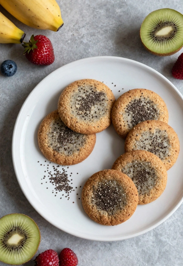 10 Vegetarian Cookie Recipes for Simple Egg Free Sweetness - 9. Chia Seed Cookies