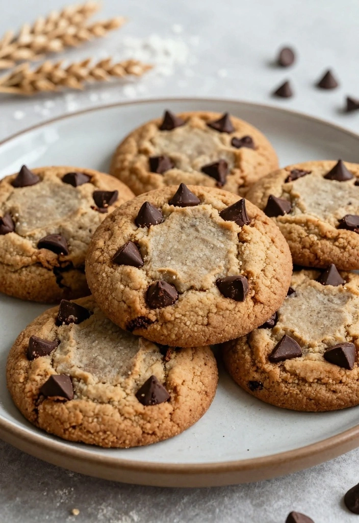 10 Whole Wheat Dessert Recipes for Nutty Wholesome Baking - 1. Whole Wheat Chocolate Chip Cookies