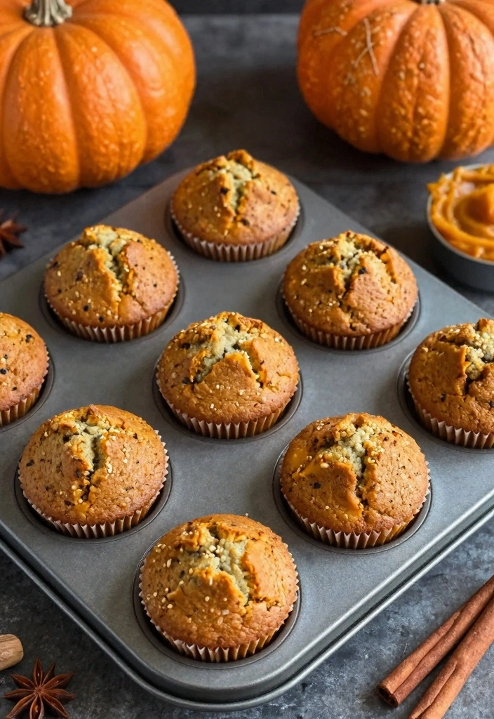 10 Whole Wheat Dessert Recipes for Nutty Wholesome Baking - 4. Whole Wheat Pumpkin Muffins