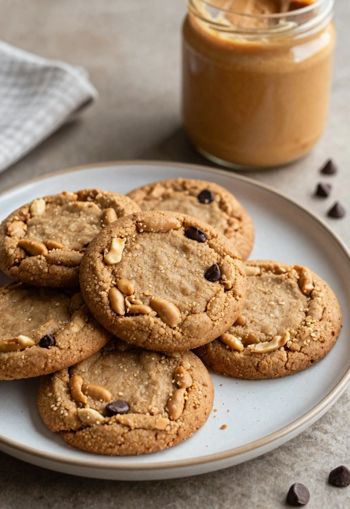 10 Whole Wheat Dessert Recipes for Nutty Wholesome Baking - 5. Whole Wheat Peanut Butter Cookies