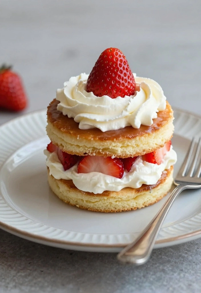 10 Yellow Box Cake Recipes for Quick Creative Upgrades - 4. Strawberry Shortcake Delight