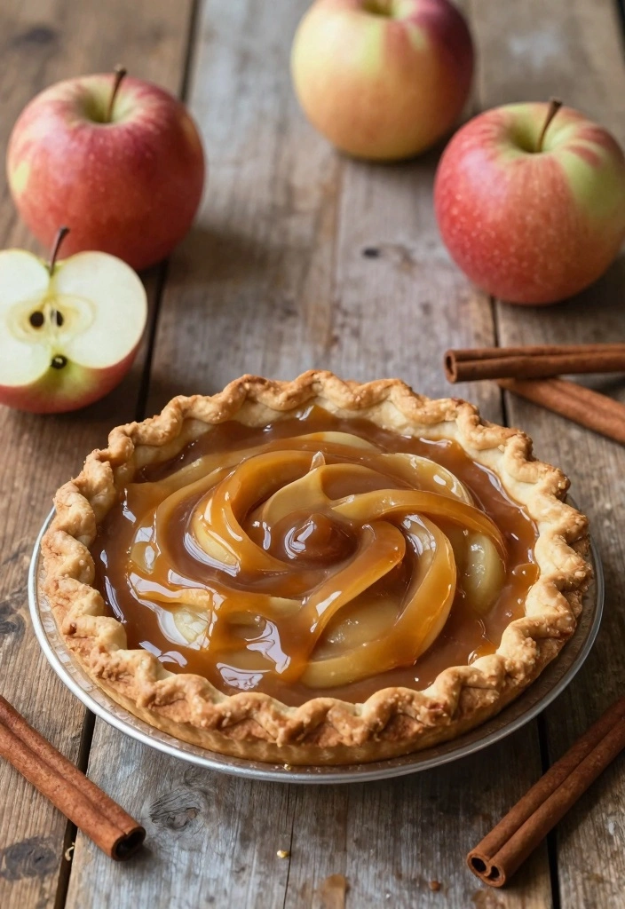 12 Apple Pie Recipes for Warm Classic Spiced Comfort 12 12 Apple Pie Recipes for Warm Classic Spiced Comfort - 2. Caramel Apple Pie