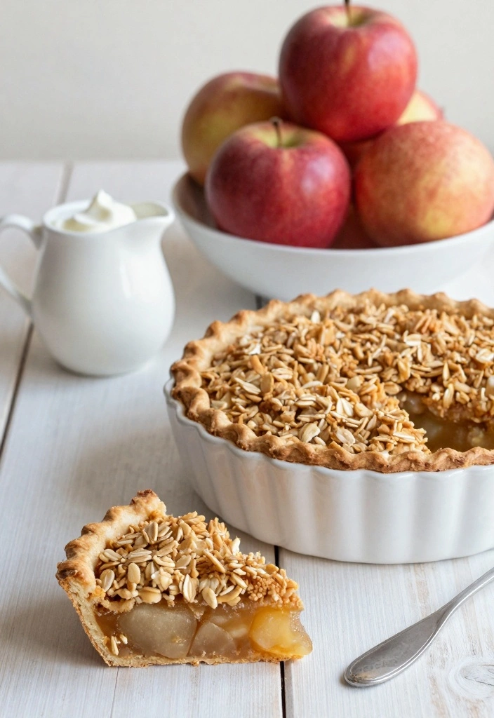 12 Apple Pie Recipes for Warm Classic Spiced Comfort 34 12 Apple Pie Recipes for Warm Classic Spiced Comfort - 4. Dutch Apple Pie with Oat Topping