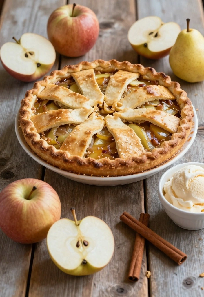 12 Apple Pie Recipes for Warm Classic Spiced Comfort 78 12 Apple Pie Recipes for Warm Classic Spiced Comfort - 8. Apple and Pear Pie