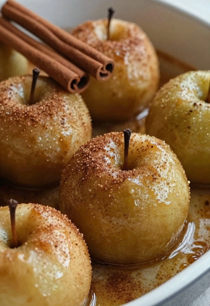 12 Baked Apple Recipes for Cozy Warm Seasonal Desserts - 1. Cinnamon-Spiced Baked Apples