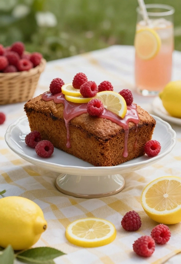 12 Cake Loaves Recipes for Moist Sweet Sliceable Treats 11. Raspberry Lemonade Cake Loaf