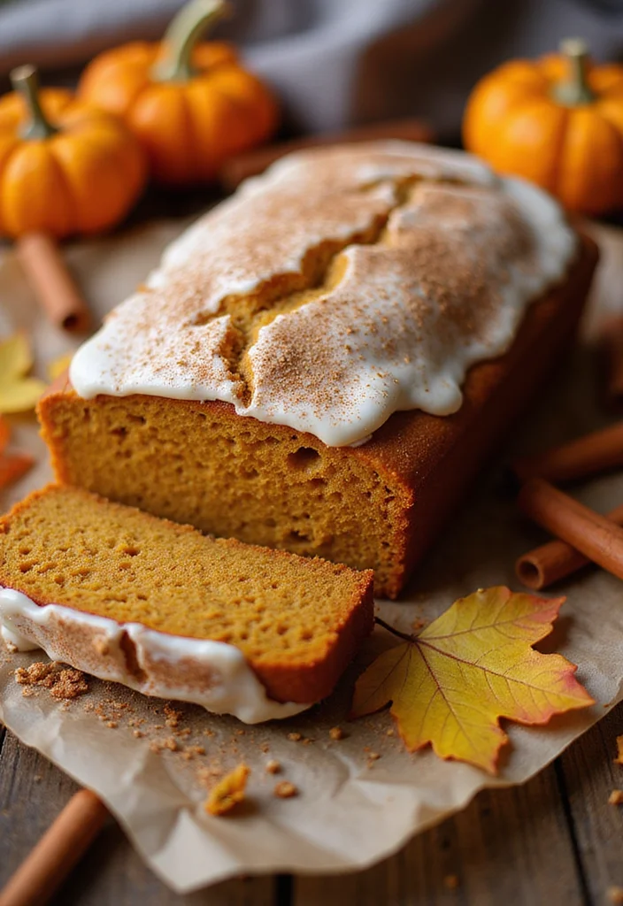 12 Cake Loaves Recipes for Moist Sweet Sliceable Treats 3. Pumpkin Spice Cake Loaf