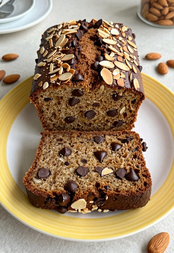 12 Cake Loaves Recipes for Moist Sweet Sliceable Treats 4. Almond Flour Chocolate Chip Loaf