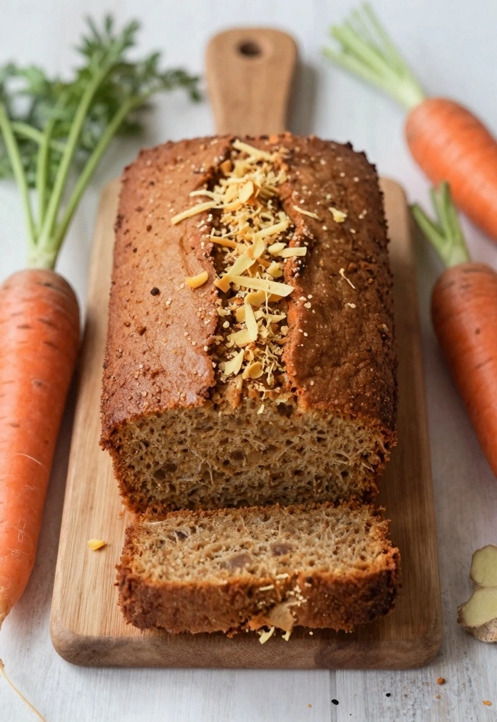 12 Cake Loaves Recipes for Moist Sweet Sliceable Treats 7. Carrot Ginger Cake Loaf