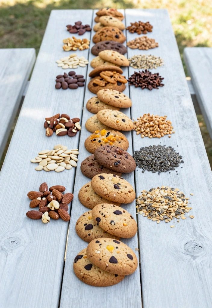 12 Chocolate Chip Dessert Recipes for Classic Rich Chocolate Flavor - 10. Chocolate Chip Trail Mix Cookies