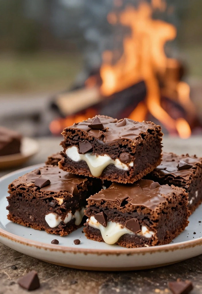 12 State Fair Baking Recipes for Fun Prize-Worthy Classics - 6. S’mores Brownies
