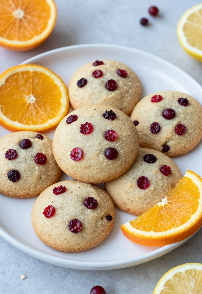 12 Winter Cookie Recipes for Cozy Spiced Cold Weather Treats 34 12 Winter Cookie Recipes for Cozy Spiced Cold Weather Treats - 4. Citrus Spiced Cranberry Cookies