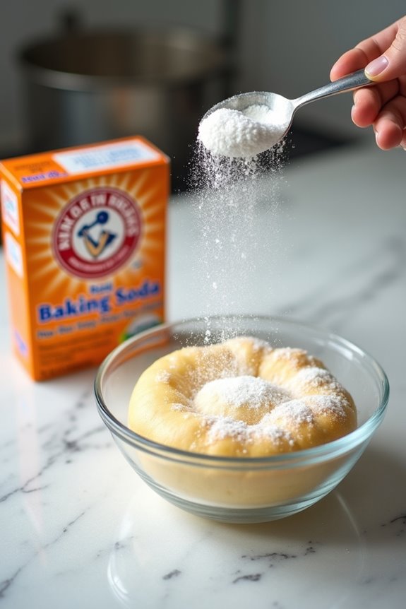 baking soda cleans deodorizes effectively
