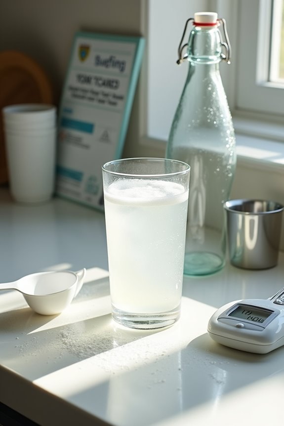 baking soda overdose symptoms prompt