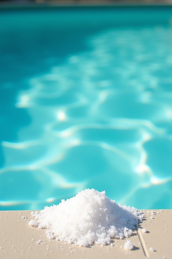 baking soda raises pool ta