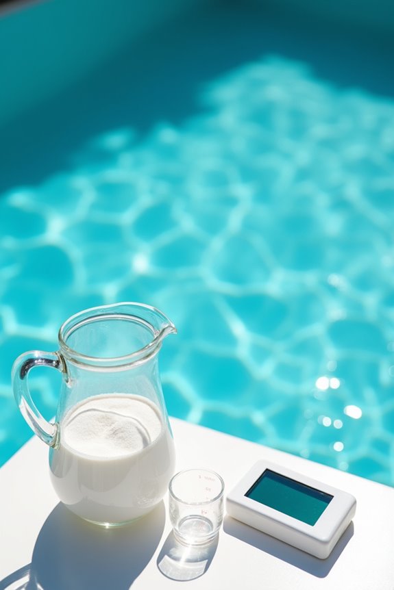 calculating baking soda for pools