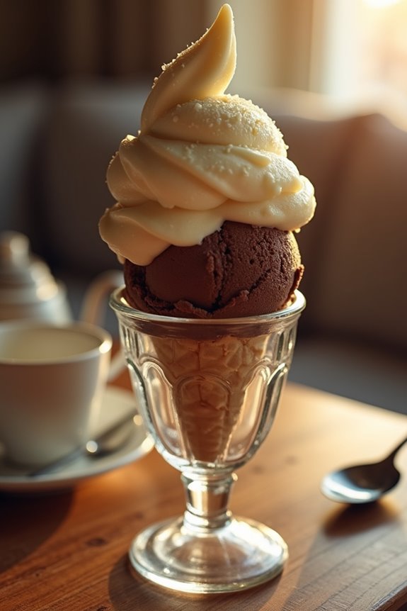 comforting nostalgic ice cream solace