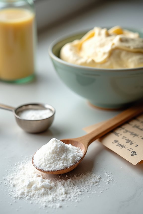 cream of tartar starch baking powder substitute