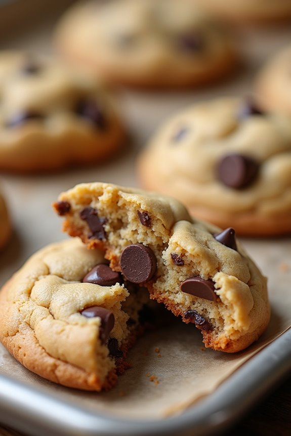 crispy edges chewy centered cookies