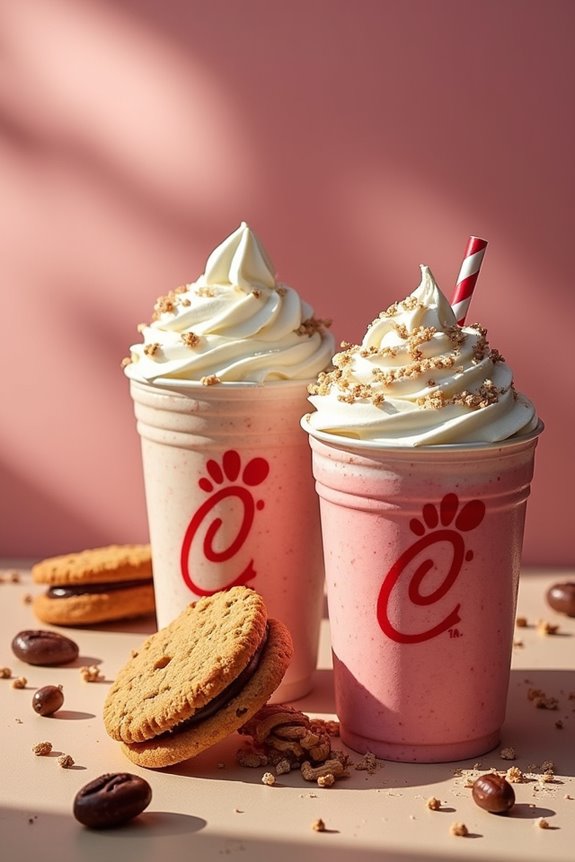 dairy based desserts with allergens disclosed