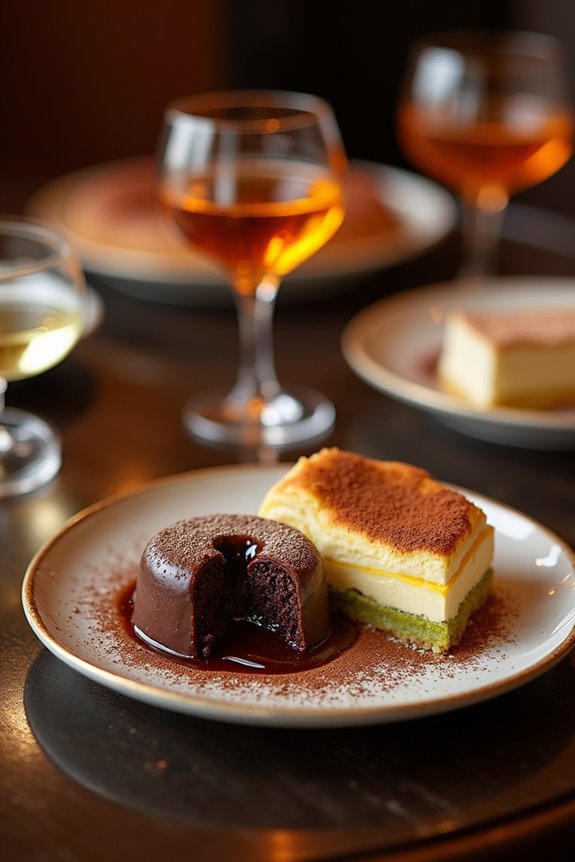 digestifs complement dessert pizza perfectly