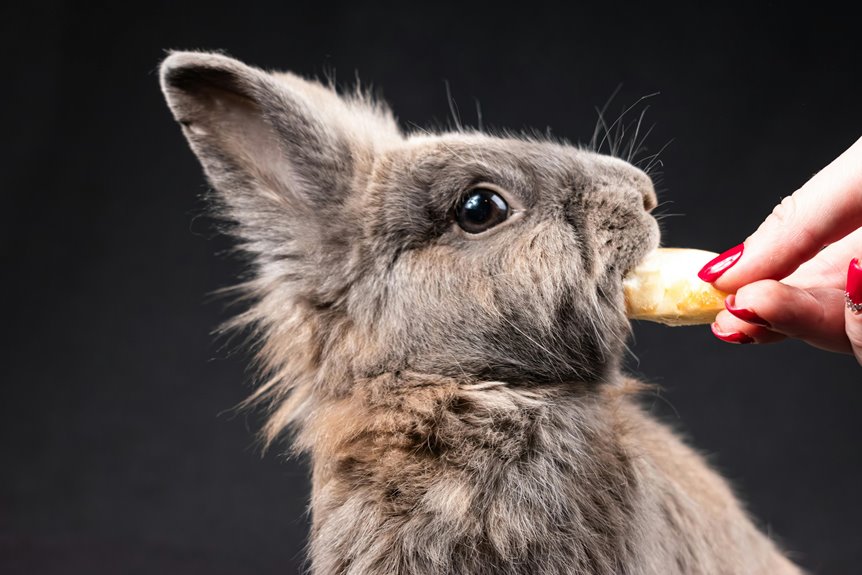 do rabbits eat apples