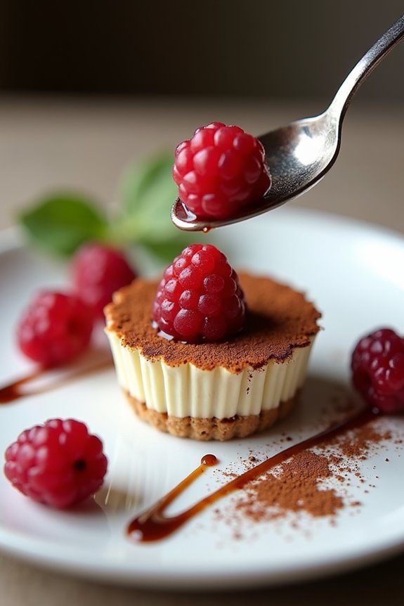 five flavor variations for tartufo