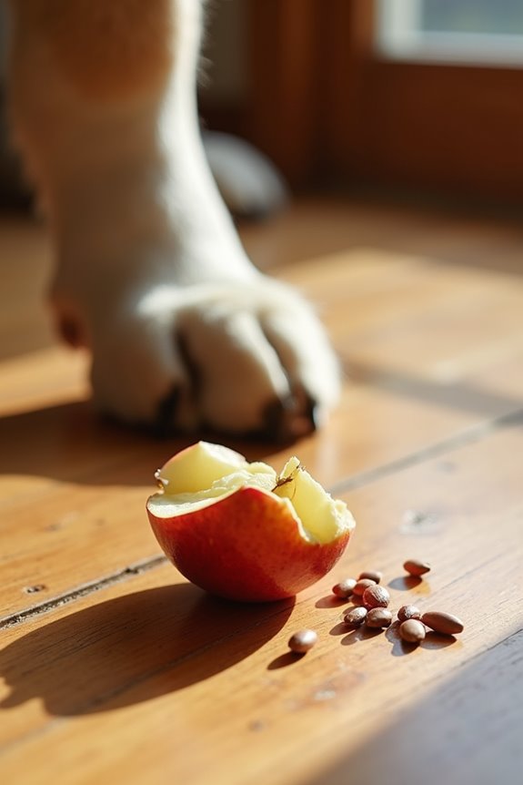hundreds of seeds needed chewed dangerous