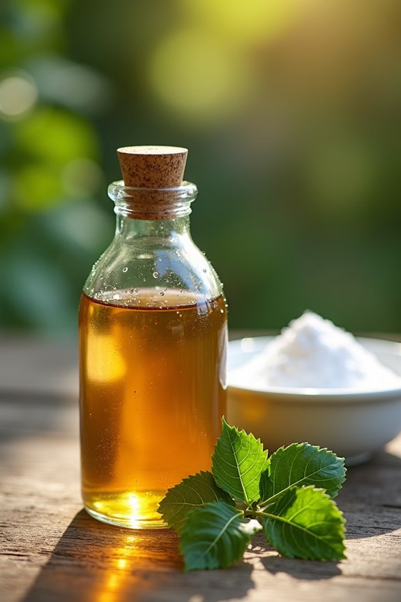 hydrocortisone beats vinegar for ivy