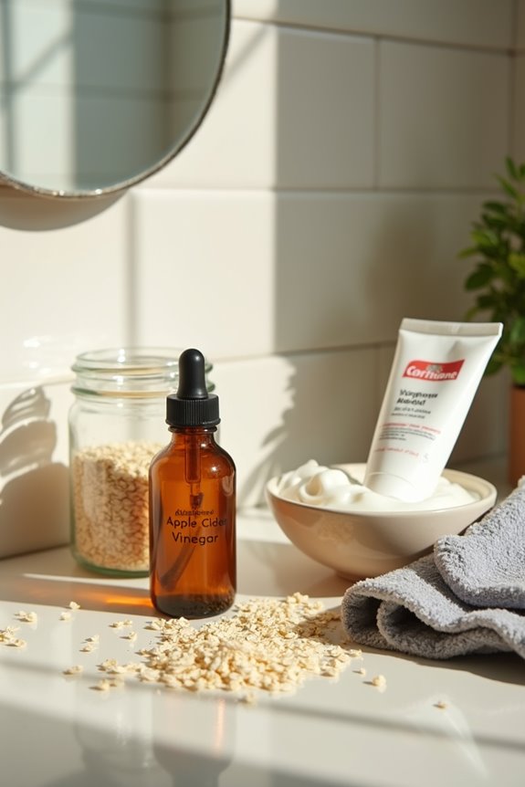 hydrocortisone calamine oatmeal regimen