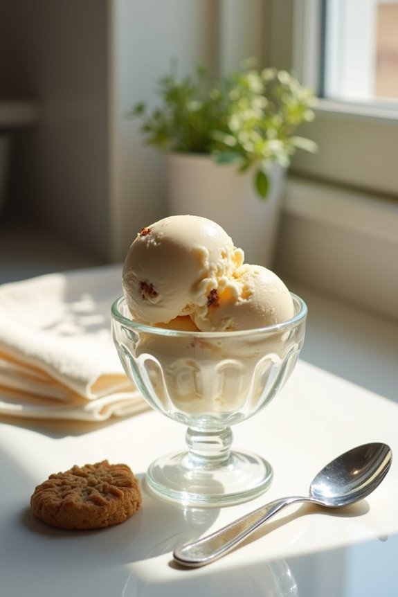 ice cream as casual snack