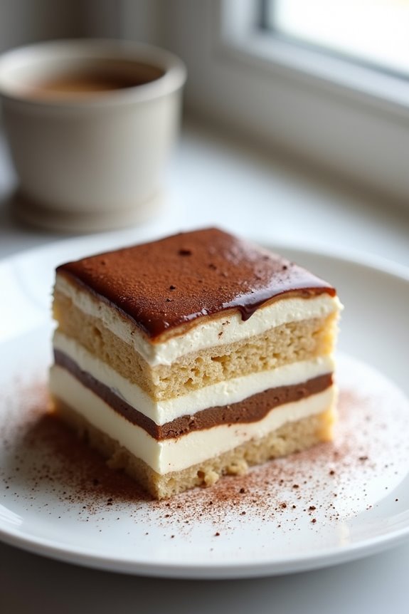 layered carlota garnish crunch chill serve
