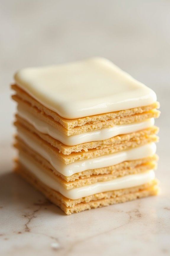 layered cookies lime filling perfection
