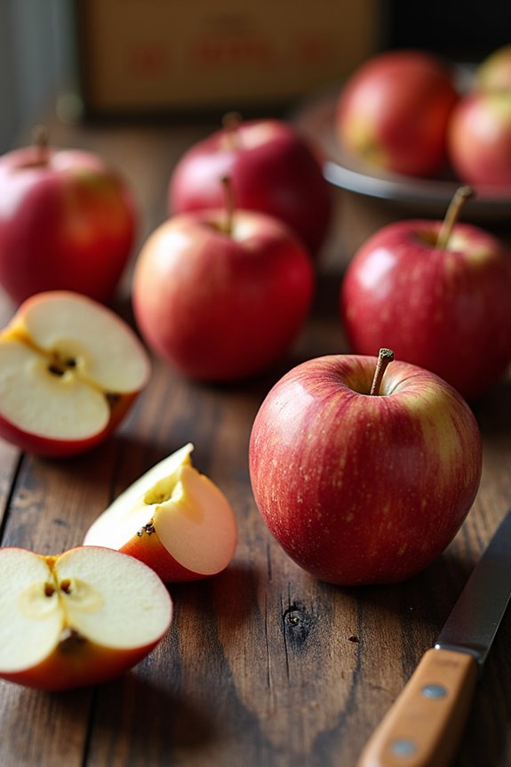macintosh blends with firmer apples