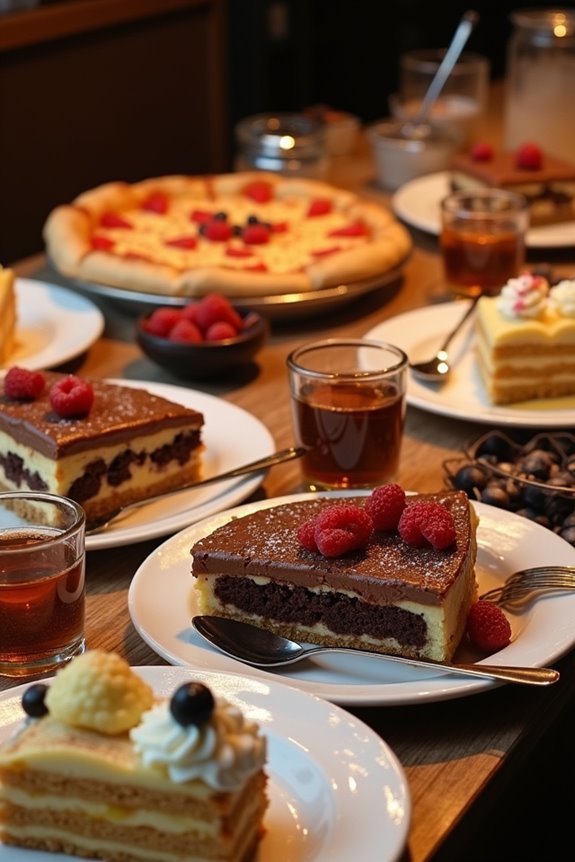 mix and match dessert spreads